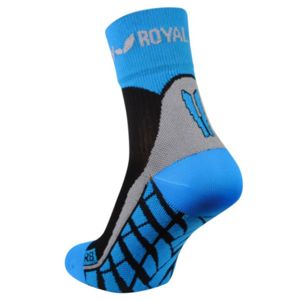 Ponožky ROYAL BAY® Air High-Cut black / blue 9588 36-38